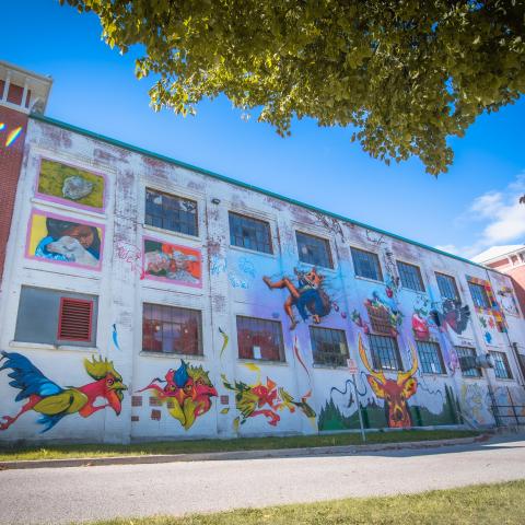 a congregation of outstanding artists also lead a Queens Park Mural Transformation on the walls of The Market at Western Fair, a lasting gift of art and culture to the City of London.